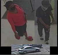 Suspects and suspect vehicle